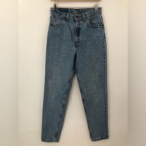 Levi’s Vintage 90s 921 Orange Tab Tapered Fit Light Denim Jeans size 10 med 0919